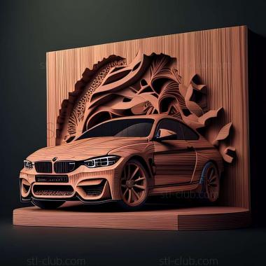 3D модель BMW M4 (STL)